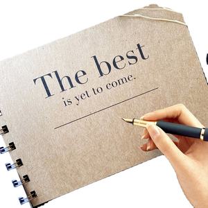 Промо, экологическая крафт-бумага, 40 листов, скрапбук - Product Image 1