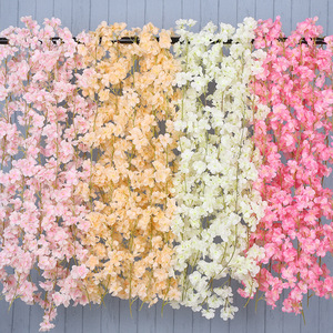ดอกซากุระประดิษฐ์ Qingxu 135 ดอก ตกแต่งด้วยดอกไม้ผ้าไหม สำหรับวันวาเลนไทน์ - Product Image 2