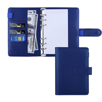 Classeur à journaux en cuir a5 pour a7, papier de remplissage a6, classeur à Budget avec enveloppe de caisse, vente en gros