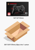 Nouvelle conception sortie HD 64 go 128 go bâton de jeu vidéo X2 Gd10 HD TV 4k prise en charge de la console de jeu Psp Ps1