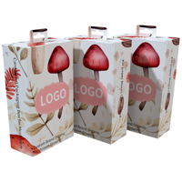 Boîte d'emballage pour champignons de haute qualité, écologique, imperméable, kit de culture de champignons avec poignée