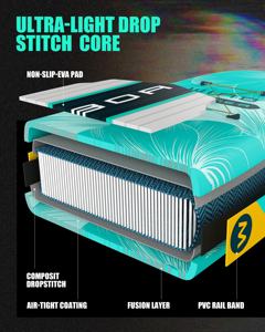 Planche à pagaie <span class=keywords><strong>gonflable</strong></span> de haute qualité <span class=keywords><strong>d</strong></span>'usine, planche à pagaie <span class=keywords><strong>gonflable</strong></span>, planche de surf avec ailerons, vente en gros, bon <span class=keywords><strong>prix</strong></span> - Product Image 6