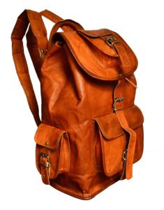 Zaino da lavoro <span class=keywords><strong>in</strong></span> vera <span class=keywords><strong>pelle</strong></span> di alta qualità, stile vintage, per <span class=keywords><strong>uomo</strong></span>, borsa da viaggio per laptop <span class=keywords><strong>in</strong></span> vera <span class=keywords><strong>pelle</strong></span>. - Product Image 4
