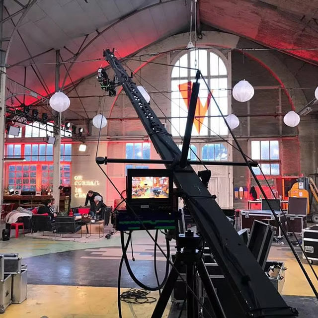 Heavy-Duty 8m Camera Crane Andy Jib Film Crane - Ultra-Smooth Operation for Cinematic Shots
