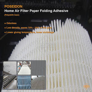 Colle thermofusible/adhésif PO pour filtre à <span class=keywords><strong>air</strong></span> plat maison <span class=keywords><strong>origami</strong></span> ou passepoil pour dispositifs de purification polyoléfine écologique - Product Image 2