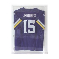 Cadre d'affichage de maillot en plexiglas personnalisé, vitrine d'affichage de maillot en acrylique transparent