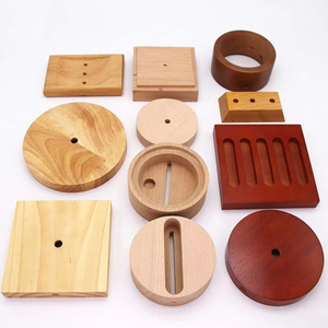 Tùy Chỉnh Hình Dạng Sồi Bằng Gỗ Lịch Cơ Sở Ảnh Đứng Thẻ Đứng Gỗ Cơ Sở Bệ Đứng Hiển Thị Sản Phẩm Bằng Gỗ Sản Xuất - Product Image 3