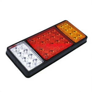 Feu <span class=keywords><strong>arrière</strong></span> <span class=keywords><strong>LED</strong></span> 12V 24V pour <span class=keywords><strong>semi</strong></span>-<span class=keywords><strong>remorque</strong></span>, camion, caravane – Ensemble de <span class=keywords><strong>feux</strong></span> stop, clignotants et indicateurs – Pièces étanches - Product Image 1
