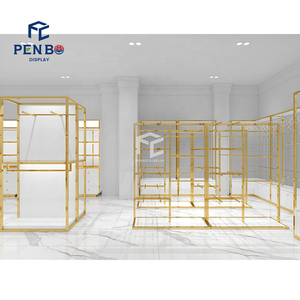 Présentoir de vêtements au détail présentoir de <span class=keywords><strong>sous</strong></span>-vêtements étagères de support suspendues pour vêtements <span class=keywords><strong>sous</strong></span>-vêtements luminaires de magasin - Product Image 5