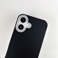 Coque de téléphone en TPU souple à motif en cuir Coque de téléphone portable au design de luxe Vente en gros pour iPhone 13 14 15 16 Pro Max