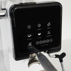 Machine à expresso semi-automatique au design exclusif avec accessoires détachables pour la latte art, machine à café expresso 3 en 1 - Product Image 2