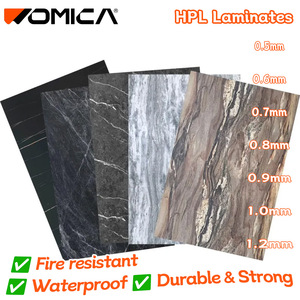 Plaques stratifiées HPL Sunmica imperméables de qualité supérieure Womica <span class=keywords><strong>pour</strong></span> meubles, cuisines et espaces de bureau - Product Image 1