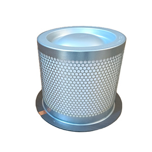 ตัวกรองแยกน้ำมันใยแก้ว Mengma Silver รุ่นใหม่สำหรับอะไหล่เครื่องอัดอากาศอุตสาหกรรม 4940853101 การกรอง 5 ไมครอน 99.8% - Product Image 1