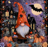 CHENISTORY Peinture par numéros DIY Illustration de dessin animé d'Halloween sur toile pour adultes Cadeau DIY Peinture acrylique sur toile