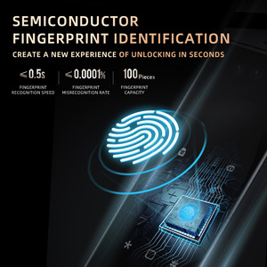 Serrure Intelligente WiFi pour Usage Domestique avec Reconnaissance Faciale 3D, Option de Stockage des Données Cloud, Connectivité via Application, pour Porte en Bois Sculpté et Acier, Anti-Graffiti - Product Image 5