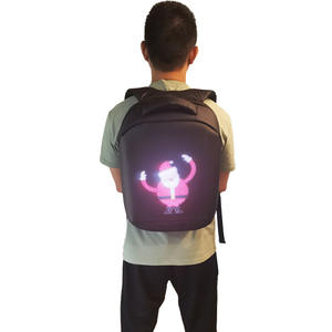 Sac à dos publicitaire avec écran LED, Wifi, DIY, ordinateur <span class=keywords><strong>portable</strong></span> intelligent, publicité mobile, écran d'affichage, lumière LED - Product Image 3