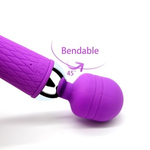 Haute Qualité Super Puissant Vibrateurs avec 20 Modes Vibrants <span class=keywords><strong>pour</strong></span> Femmes USB g-spot Vibrateur Femelle <span class=keywords><strong>Masseur</strong></span> Baguette - Product Image 5
