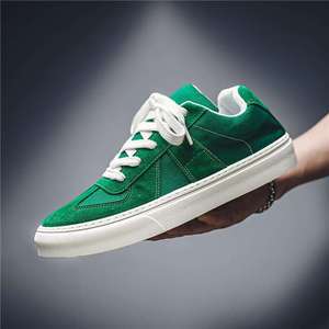 2025 New Trendy Platform Men's Flat Skateboarding Shoes High-quality Comfortable and Breathable Canvas Men's Casual Shoes - Product Image 5