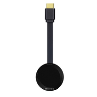 Adaptador Inalámbrico Miracast 4K para HDTV con WiFi, Compatible con Airplay, DLNA y Miracast para Smartphone, iPad, PC, CPU de Cuatro Núcleos, Decodificador