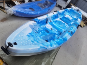 2人用カヌーカヤックRotomolded着座トップダブルシート釣り用 - Product Image 5