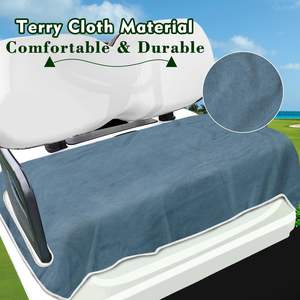 Fundas Personalizadas para Asientos de Carrito de Golf, Color Sólido, Manta para Asiento de Carrito de Golf, Mantiene los Asientos Limpios y Cómodos, Compatible con EZGO, Yamaha - Product Image 2