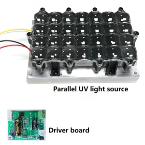 Modul LED UV 405nm/Lampu LED UV/Sumber Cahaya UV Paralel Array LED UV untuk Printer 3D