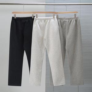 <span class=keywords><strong>Pantaloni</strong></span> Sportivi 100% Cotone Senza Cuffie SS22 Essentials con Stampa Floccata, Modello Largo da <span class=keywords><strong>Uomo</strong></span> Y2K Hip-Hop, Logo Personalizzato, Vita Alta, Streetwear di Lusso - Product Image 5