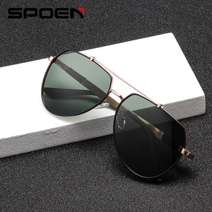 Gafas de Sol de Piloto SPOEN, Rectangulares, Polarizadas, UV400, Montura Completa, Unisex, para Conducir - Product Image 1