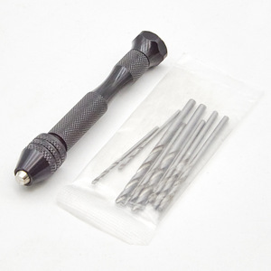 <b>Hand</b> Operated Drill 90mm Steel <b>Mini</b> Drill Bit For Wood Drilling DIY Craft Tools - Product Image 3