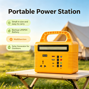Station d'alimentation portable 120W 288Wh, batterie de secours, prise AC 220V à onde sinusoïdale pure, alimentation d'urgence pour le camping, la chasse et les situations d'urgence en extérieur - Product Image 6