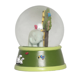 <span class=keywords><strong>Mondo</strong></span> animale 100mm di acqua da DIY globo elefante giraffa palla di neve Souvenir al coperto arte natalizia tema Zoo globo per regali - Product Image 4
