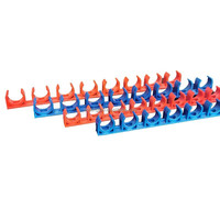 Collier de serrage en U multi-gang pour tuyaux PPR, 16/20 mm, pour fixation de conduites de plomberie et d'électricité, personnalisé en usine