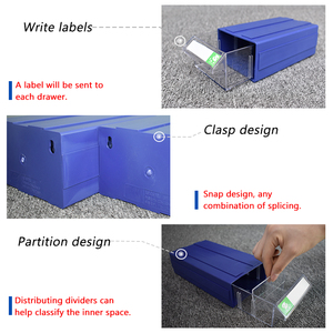 Hộp Đựng Đồ Giá Rẻ Có Thể Xếp Chồng Nhiều Lớp Giá Rẻ Có Thể Điều Chỉnh Hộp Ngăn Kéo Nhựa Trong Suốt Thân Thiện Với Môi Trường Nhỏ - Product Image 5