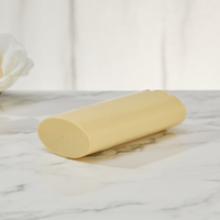 Vente en gros de forme ovale 50g vide en plastique bouteille d'emballage déodorant anti-transpirant bâton conteneur pour baume