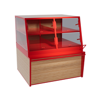 Étagère de présentation pour boulangerie, design multi-niveaux grande capacité. Idéal pour la présentation du pain dans les supermarchés et les pâtisseries.
