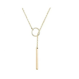 ของขวัญเครื่องประดับแฟชั่นสร้อยคอสแตนเลสชุบทอง18K จี้หัวใจแห่งความรักสำหรับผู้หญิง - Product Image 4