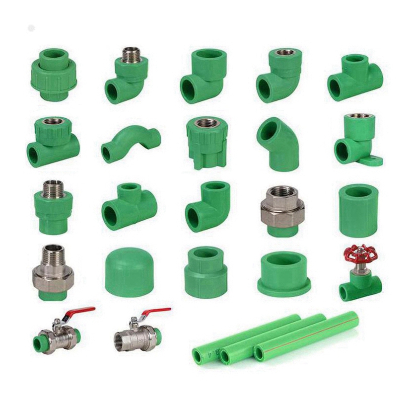 Все типы водопроводных труб ppr трубы и фитинги ppr трубы фитинги для водопровода