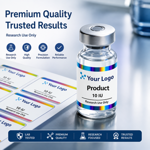 Étiquettes personnalisées pour flacons de 3 ml, 5 ml, 10 ml, 20 ml, 30 ml, étiquettes adhésives en vinyle imperméables pour peptides, logo personnalisé - Product Image 2