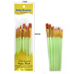 Vente en gros <span class=keywords><strong>pas</strong></span> <span class=keywords><strong>cher</strong></span> ensemble de pinceaux de <span class=keywords><strong>peinture</strong></span> <span class=keywords><strong>à</strong></span> <span class=keywords><strong>l</strong></span>'<span class=keywords><strong>huile</strong></span> avec manche en plastique et en nylon pour aquarelle <span class=keywords><strong>peinture</strong></span> <span class=keywords><strong>à</strong></span> <span class=keywords><strong>l</strong></span>'<span class=keywords><strong>huile</strong></span> d'art peinte <span class=keywords><strong>à</strong></span> la main - Product Image 3