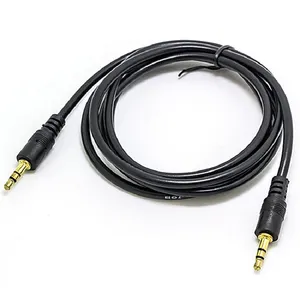 Male To Male Audio Cable Wholesale 3.5MM Audio AUX Cable Listening Male To Male Focuses Cable Phone Car Speaker MP4 Headphone Audio Cables