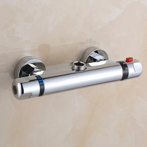Válvula Mezcladora Termostática de Latón, Grifo de Ducha Termostático para Calentadores de Agua Eléctricos y <span class=keywords><strong>Solares</strong></span> - Product Image 1