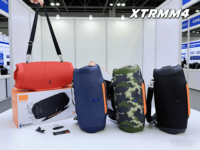 Altavoz XTRMM4, Altavoz Bluetooth Impermeable, Mini Altavoz Portátil para Fiestas, Subwoofer Portátil con Batería