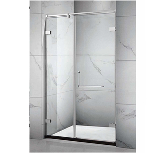 Hotel 8 mm Stainless Steel Hardware Rolling Shower Glass Doors Bathroom Shower Room Cabin - Product Image 6