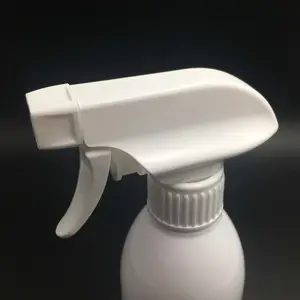 Ningbo Fabriek 28/410 Trigger Sproeier Alle Kunststof Chemisch Bestendige Sproeierpomp Zwart Spray Trigger