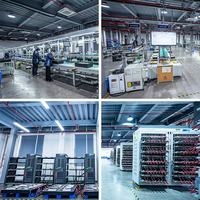 Batterie lithium-ion 51,2 V 100 Ah 5,12 kWh montée sur rack pour système solaire domestique, stockage d'énergie de secours