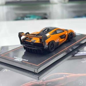 Modèle de voiture miniature en alliage CM <span class=keywords><strong>McLaren</strong></span> <span class=keywords><strong>Senna</strong></span> GTR 1:64, pièce de collection - Cadeau personnalisé - Product Image 5