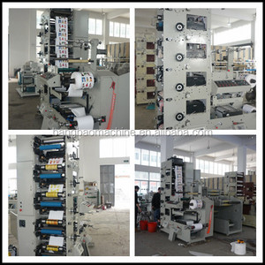 BBR-320 <strong>2</strong> <strong>Color</strong> Label Paper <strong>Roll</strong> <strong>to</strong> <strong>Roll</strong> Flexo Printing Machine - Product Image 3