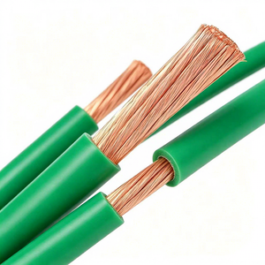 สายเชื่อมทองแดงแบบยืดหยุ่นหุ้มฉนวน PVC/ยาง ขนาดเส้นผ่านศูนย์กลาง 21 มม. 600V/1000V สำหรับเครื่องเชื่อมงานต่อเรือ - Product Image 2