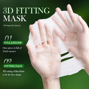 Mascarilla Facial de Jugo de Abedul Blanco y Oligopéptidos SADOER, Precio al por Mayor, Mascarilla Facial Hidratante y Calmante para una Piel Radiante - Product Image 5