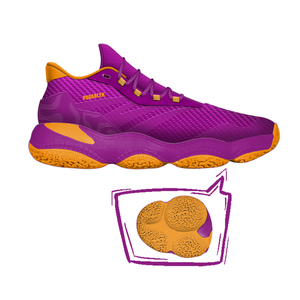 Nhà cung cấp tùy chỉnh Thời trang ngoài trời đào tạo mềm mại và thoải mái không trượt Giày bóng rổ - Product Image 5